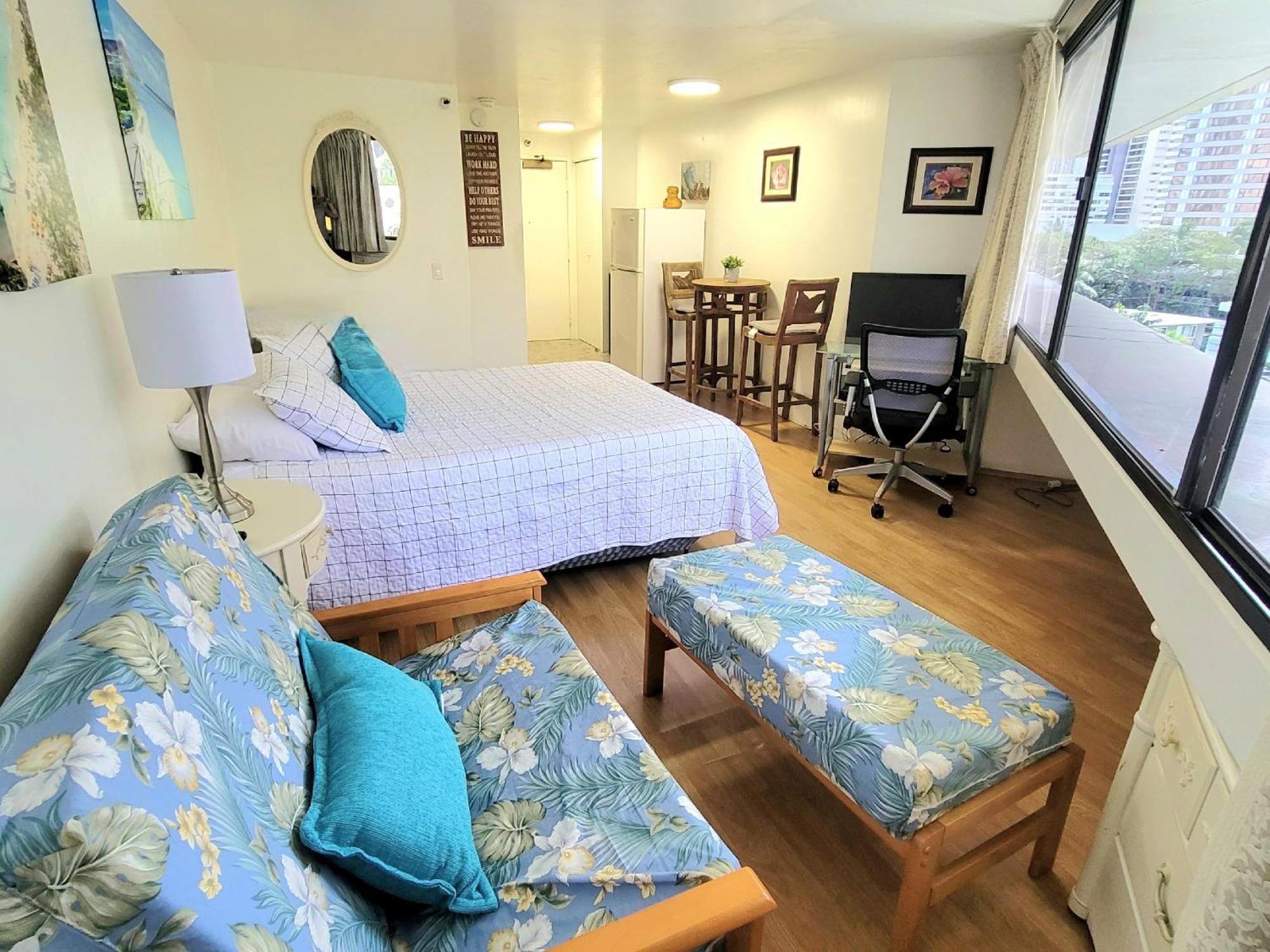 Waikiki Studio Steps To Beach-Mall Free Parking-Wifi Honolulu Habitación foto