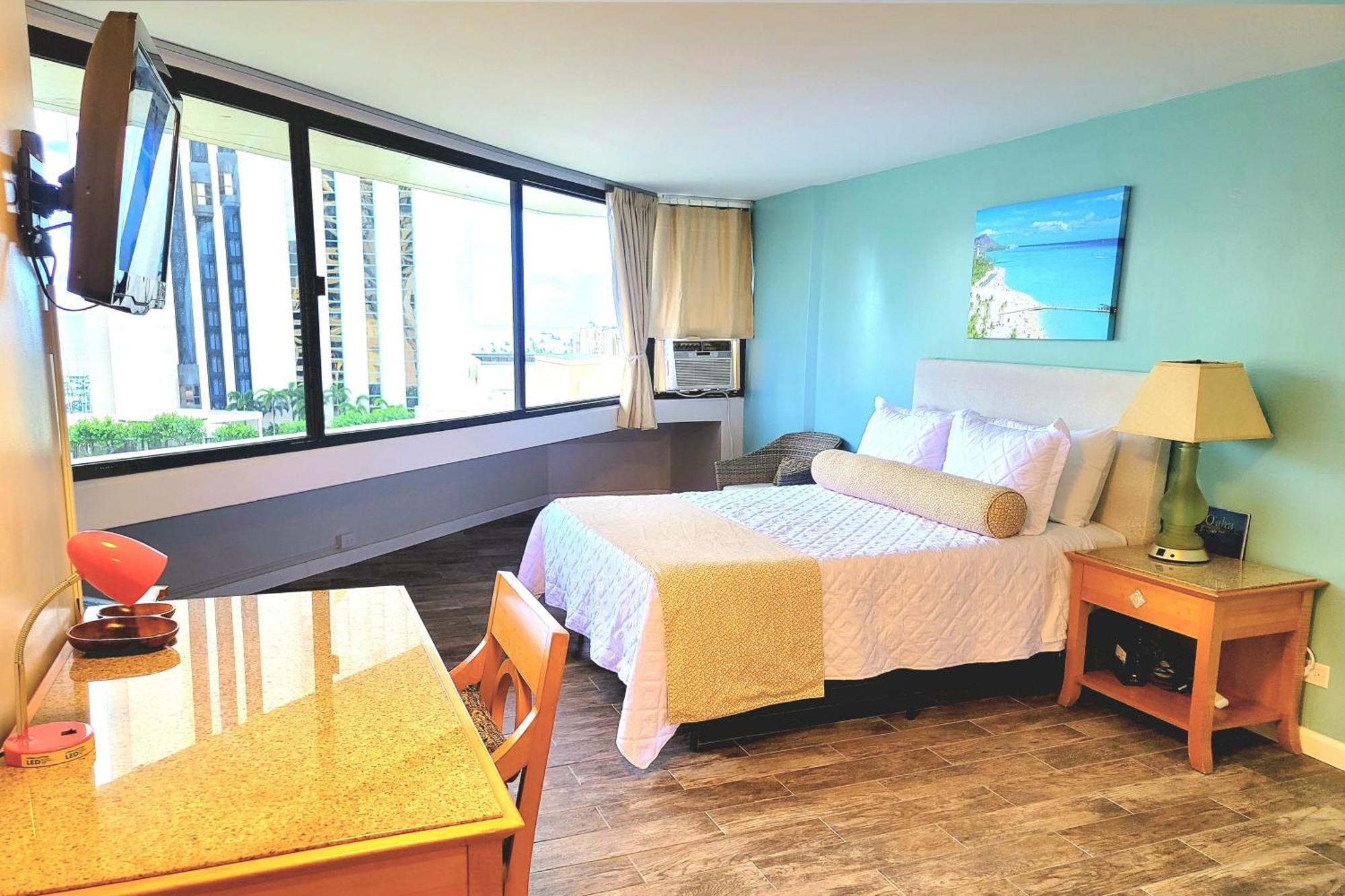 Waikiki Studio Steps To Beach-Mall Free Parking-Wifi Honolulu Habitación foto